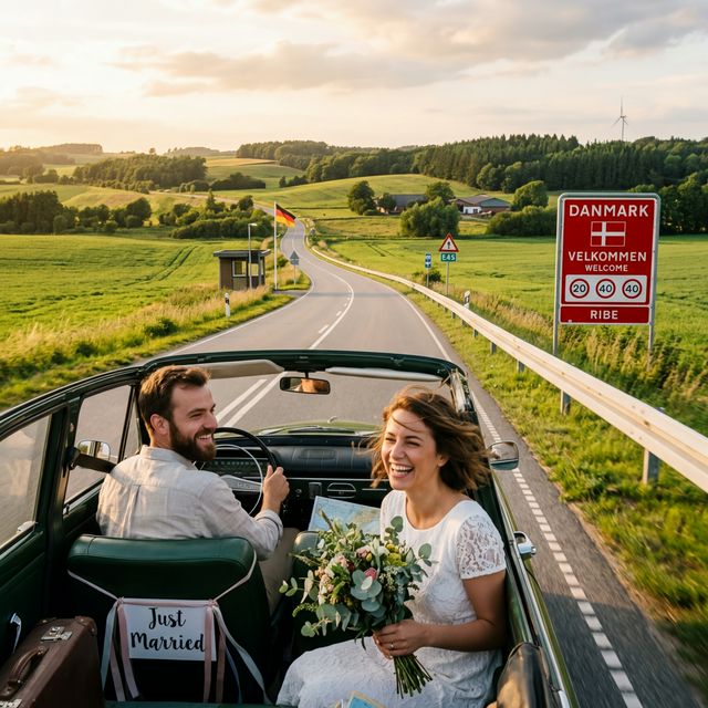 Heiraten in Dänemark von Deutschland aus: Der einfache Weg