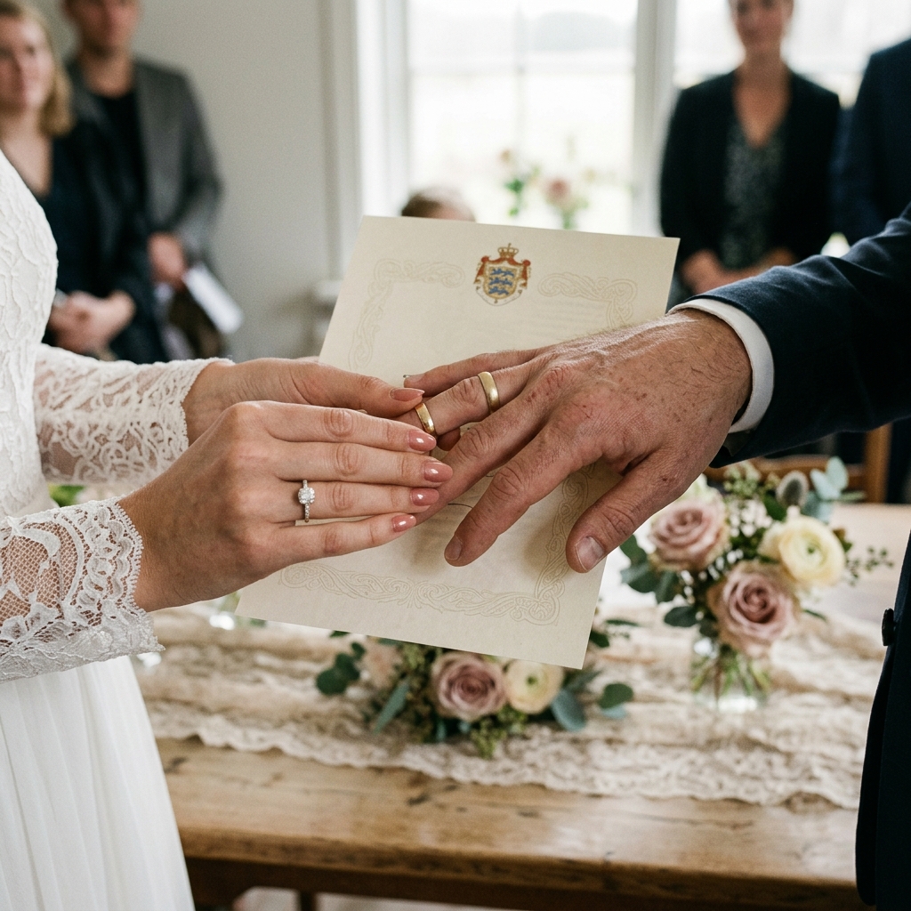 Heiraten in Dänemark mit einem Schengen-Touristenvisum
